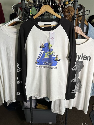 Palace Skateboards X Vivienne Westwood Longsleeve Raglan graphic T Shirt