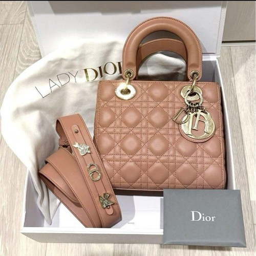 Lady Dior My ABCDior Lady Dior Small Women's Pink Handbag