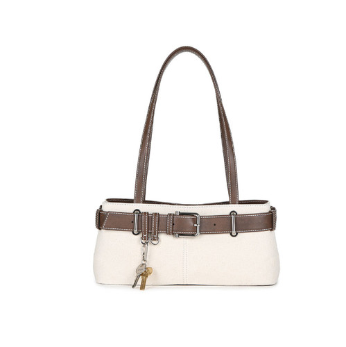 OSOI SHOULDER BROCLE MINI [CANVAS BROWN]   Express