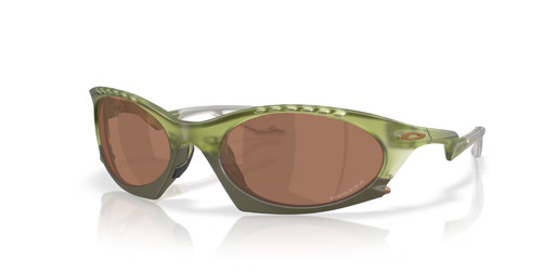 Oakley PLANTARIS Sunglasses OO9437 0363 Matte Transparent Fern W  PRIZM Tungsten