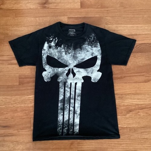 PALACE Marvel Mad Engine The Punisher T Shirt Size Small (S) Comics Skull Graphic Print