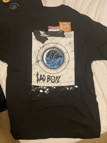 Anti Social Social Club X Sadboyz Lavada Tee Shirt Size Large New With Tags