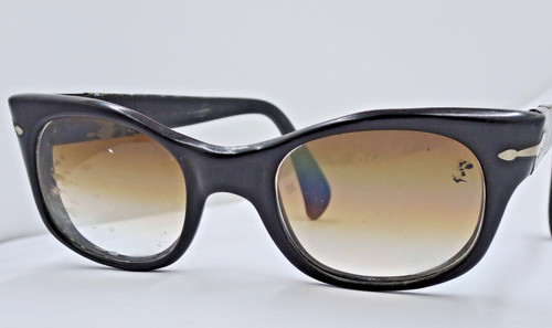 VTG PERSOL 6201 K.H.V RATTI MEFLECTO SUNGLASSES MEDIUM 48 SIZE ITALY O LENSES #3