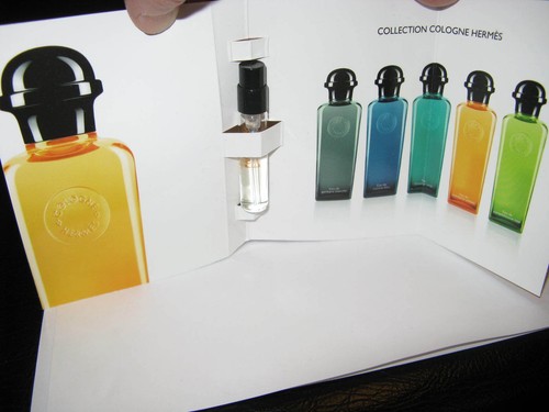 HERMÈS Hermes perfume sampes new carded  0.06 oz. 2 ml each you choose