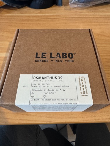 LE LABO OSMANTHUS 19 50mL   KYOTO EXCLUSIVE   AUTHENTIC