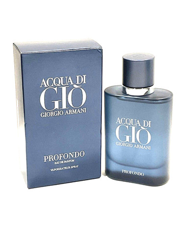 Acqua DI GIO Profondo by Giorgio Armani for Men EDP 1.35 FL OZ   40 ML Spray New