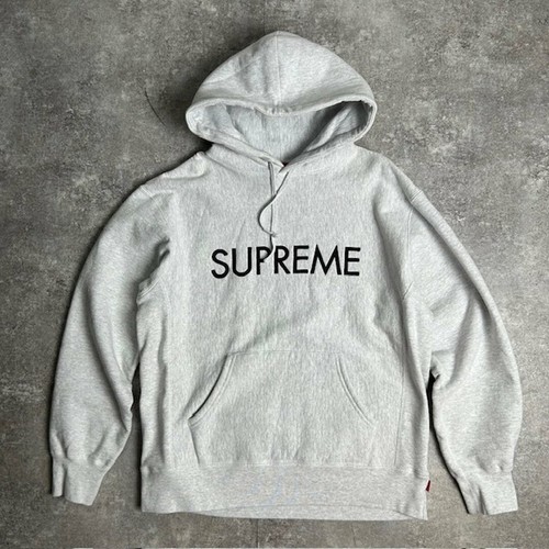 Supreme 22AW Capital Hooded Sweatshirt Logo Embroidered Sweat Hoodie U NE51 0