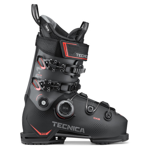 MACH & MACH New! TECNICA Mach Boa HV 110 Black Ski Boots. Men's Size 28.5