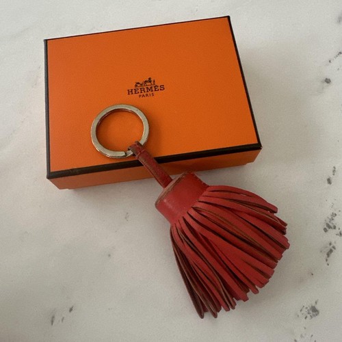 HERMÈS Portachiavi HERMES Carmen arancione