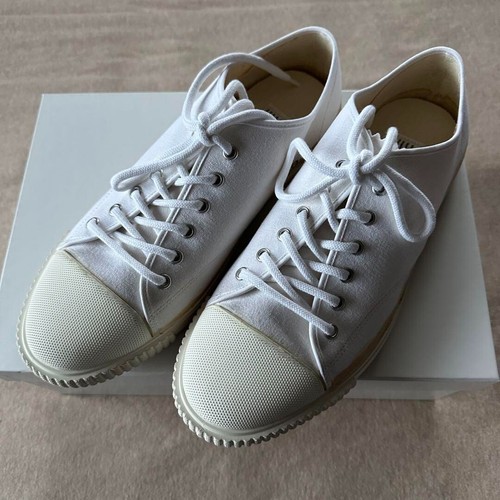 MAISON MARGIELA (REPLICA) Scarpe sneakers Maison Margiela 22 REPLICA tela uomo EU 42 vernice bianca 21AW