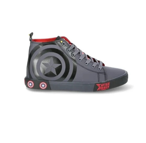 DC SHOES NWT Marvel Captain America Men's Hi Top Sneakers Size 7