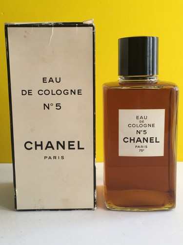 Rare 7" VINTAGE CHANEL NO.5 COLOGNE HUGE 500ml (16.91 oz) NEW In ORIGINAL BOX