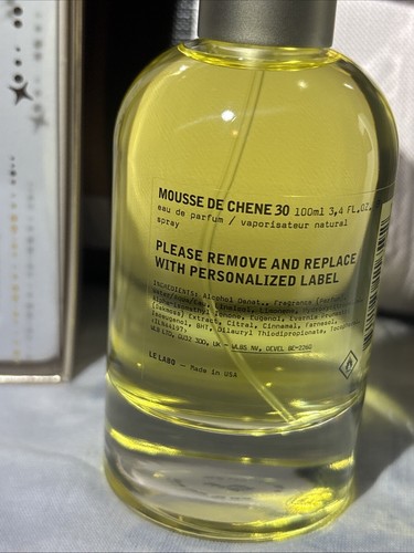 Le Labo Mousse De Chene 30 Eau De Parfum 3.4 Oz 100 Ml