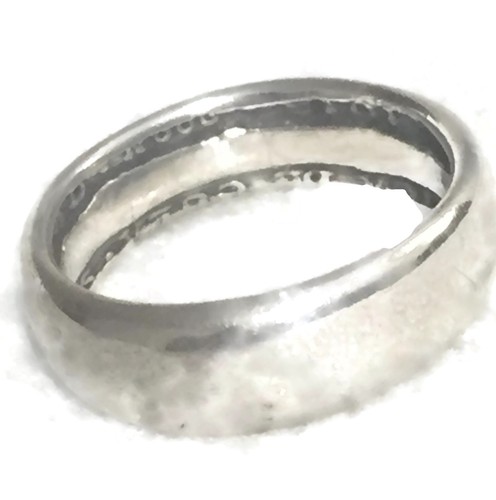 Quarter Dollar Liberty Coin United States Ring Band Size 6 Trench Art