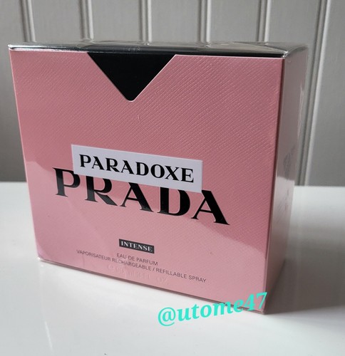 PRADA Paradoxe Intense 3 oz EDP REFILLABLE Spray. New Sealed Box
