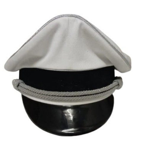 VETEMENTS Replica WW2 Tedesco Deserto SS Ufficiale Cappello Berretto Visiera WWII Ufficiale Berretto