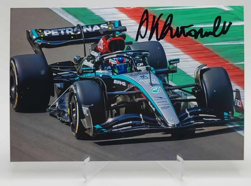 F1  FORMULA 1 ANDREA KIMI ANTONELLI SIGNED 10x15 photo 4