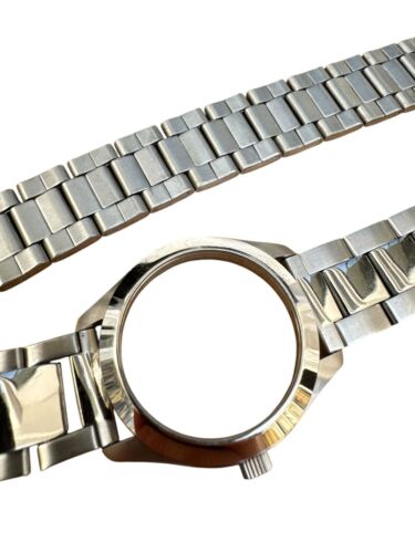 MAISON MARGIELA Maison Martin Margiela X H&M RARA!! Orologio senza volto bracciale lungo cintura in acciaio inox