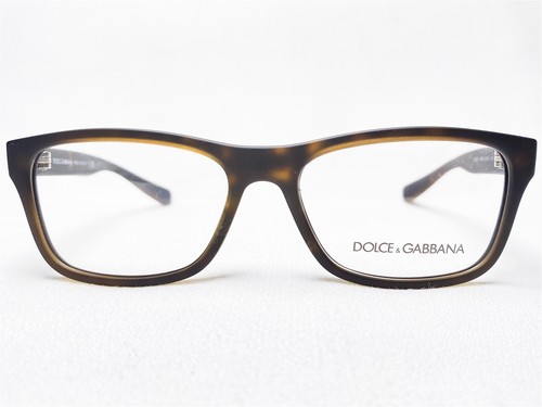 NEW Dolce & Gabbana DG5005 2899 Mens Rubber Havana Eyeglasses Frames 54/16~140