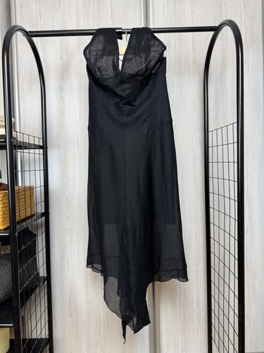 Prendisole midi Prada nero made in Italy cotone