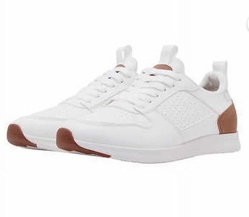Steve Madden Sneakers Uomo P Sonny Comfort Foam Stringate Bianco e Marrone  Taglia 10
