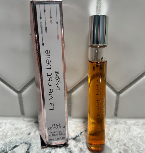 La Vie Est Belle Lancome Eau de Parfum 0.34oz 10 ML Rollerball Perfume Travel
