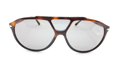 PERSOL PO3217 S 1089 R5 Brown & Black Tortoise With Grey +AR Lens Sunglasses