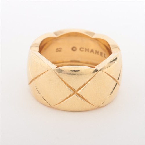 Chanel Coco Crush Ring 750(YG) 11.9g 52 Large