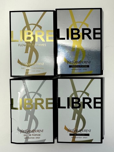 4x YSL Libre Parfum Collection (EDP  EDP Florale  Le Parfum  L'Absolu Platine)