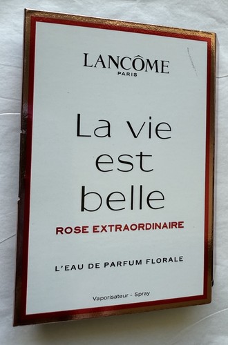 Lancome La Vie Est Belle Rose Extraordinaire L'EDP Florale Sample 1.2ml NEW