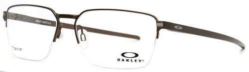 OAKLEY Sway Bar 0.5 OX5080 0256 Pewter Brown Mens Eyeglasses 56 16 136 B:36