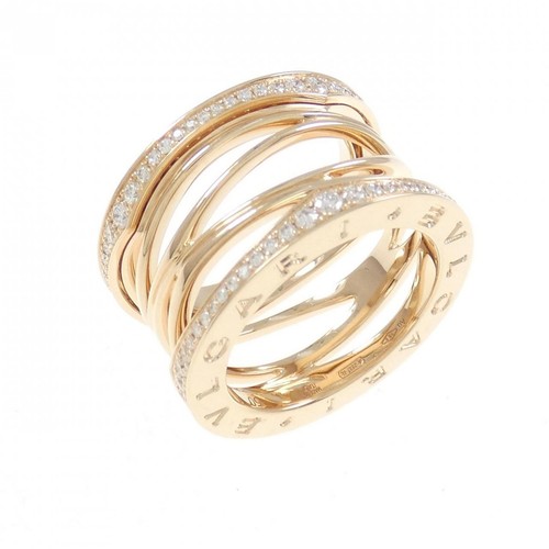 Authentic BVLGARI B.zero1 Design legend 4 Bands Ring #270 003 974 5085