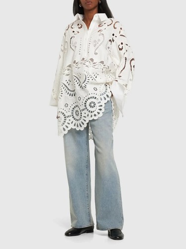 46IT  Valentino Floral Short Shirt Dress  With Tags  RRP$4 500USD