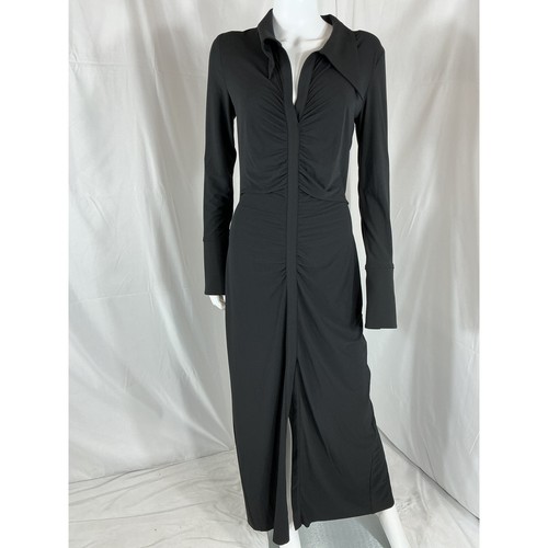 Bec + Bridge 'Sylvia' Black Polyester Long Sleeve Maxi Dress Size 8