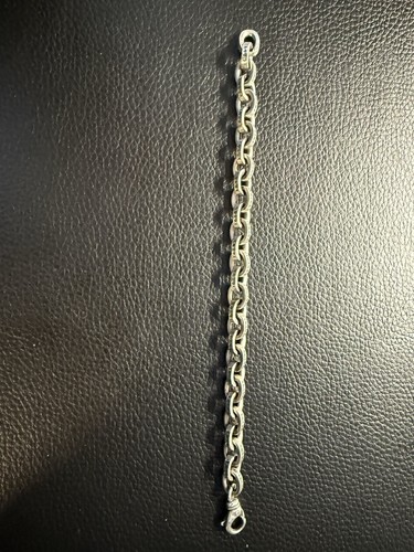 CHROME HEARTS bracciale stile cuori cromati 8 pollici