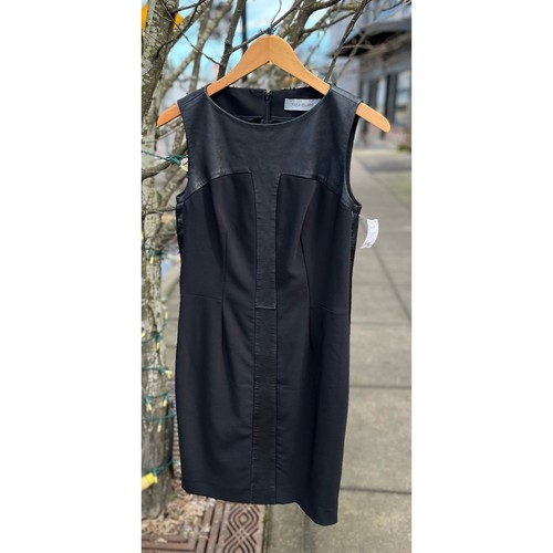 SAINT LAURENT (YSL) Abito donna Mondrian Yves Saint Laurent completamente foderato in pelle con pannelli tg. 38