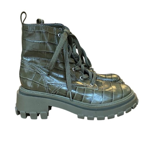 SCHUTZ Schultz women’s orly military boot green size 8