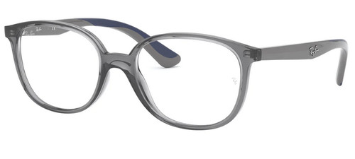 Ray Ban Kids Eyeglasses RB 1598 3830 Transparent Grey Junior Frame 49 16 130