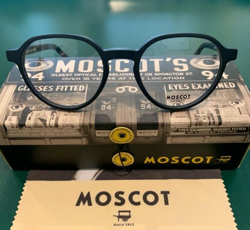 MOSCOT   SPIRIT NYC. LES Matte Black 50mm Eyeglasses.