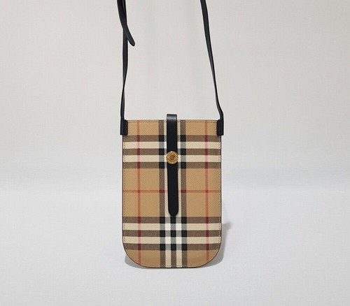 ICEBERG Burberry Check Phone Case Crossbody Bag 124801368