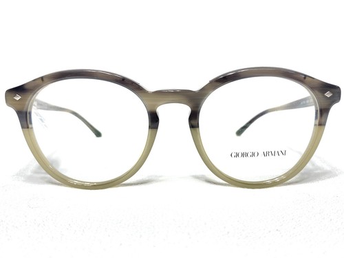 NEW Giorgio Armani AR7155 5656 Mens Grey Square Modern Eyeglasses Frames 52/19