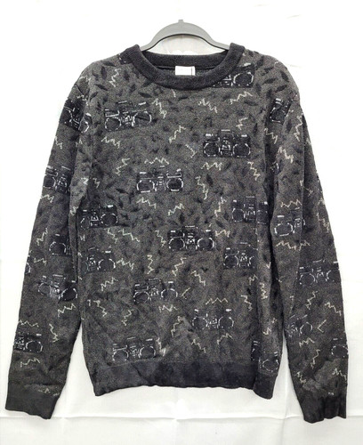 SAINT LAURENT (YSL) Maglione originale Saint Laurent Paris Donna Taglia Large SAINT LAURENT