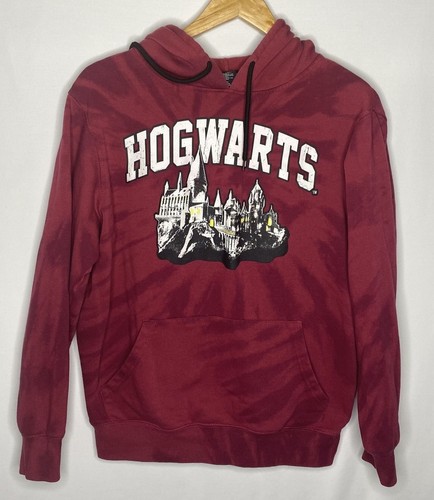 PALACE Felpa con cappuccio Wizarding World Potter Castello di Hogwarts Borgogna S Uomo
