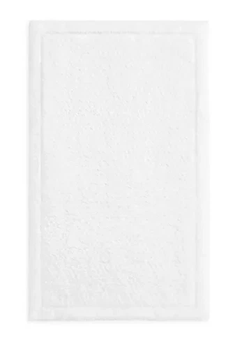 Abyss Habidecor Story White Runner Rug 23" x 63" Egyptian Cotton Giza White
