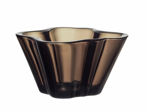 Iittala Alvar Aalto Sand Bowl 75mm x 140mm 2.95x5.51 Inch Discontinued NEW