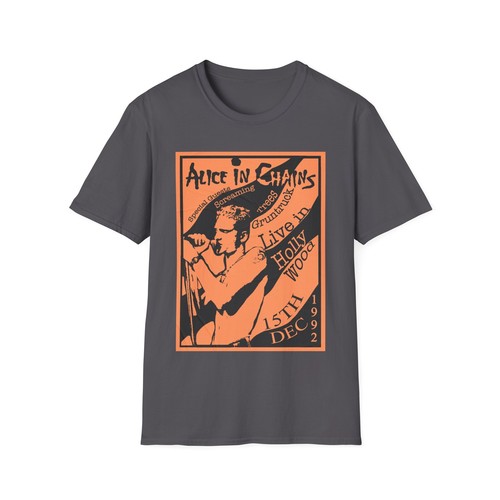 Alice in Chains Screaming Trees Gruntruck 12 15 1992 Live in hollywood T Shirt