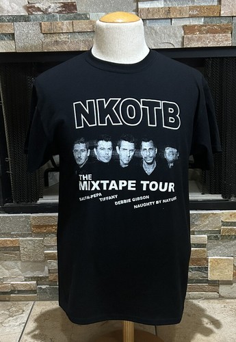 NEIGHBORHOOD New Kids On The Block 80s NKOTB Mixtape Tour 2022 TShirt Graphic Tee SZ Large
