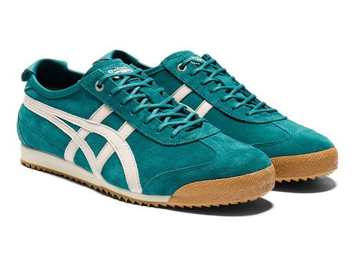 Onitsuka Tiger MEXICO 66 SD 1183C517 300 SPRUCE GREEN MINERAL BEIGE New in Box