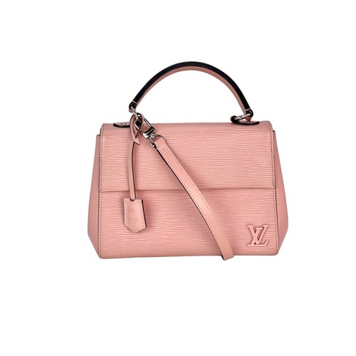 LOUIS VUITTON（LV） Borsa a tracolla Louis Vuitton Cluny BB rosa Epi in pelle con manico superiore Ebay Live
