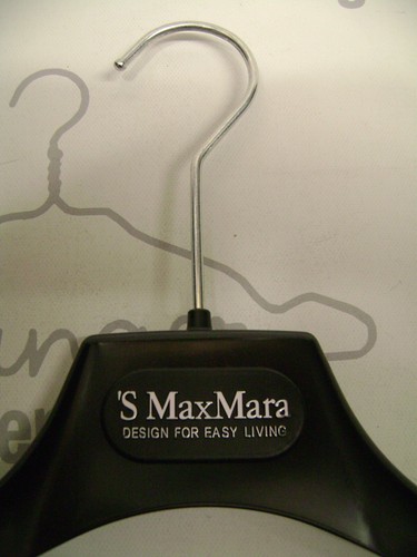SET 20 APPENDIABITI CAMICIA S MAX MARA NERO FINE FELTRO 16 1 2"